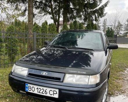 Черный ВАЗ 2110, объемом двигателя 1.6 л и пробегом 127 тыс. км за 2200 $, фото 1 на Automoto.ua