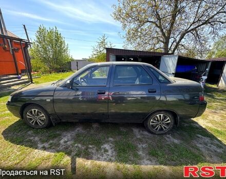 Черный ВАЗ 2110, объемом двигателя 1.6 л и пробегом 203 тыс. км за 1700 $, фото 4 на Automoto.ua