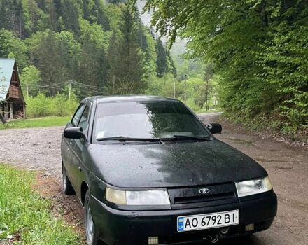 Чорний ВАЗ 2110, об'ємом двигуна 1.6 л та пробігом 122 тис. км за 1100 $, фото 3 на Automoto.ua