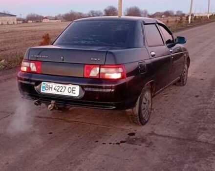 Черный ВАЗ 2110, объемом двигателя 1.6 л и пробегом 222 тыс. км за 2000 $, фото 3 на Automoto.ua