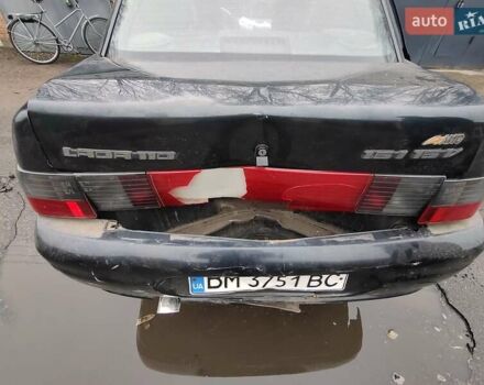 Чорний ВАЗ 2110, об'ємом двигуна 1.6 л та пробігом 133 тис. км за 1200 $, фото 1 на Automoto.ua