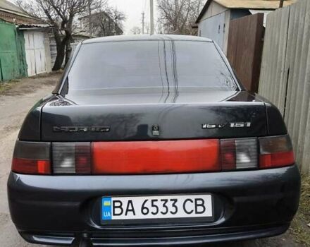 Черный ВАЗ 2110, объемом двигателя 1.6 л и пробегом 209 тыс. км за 2500 $, фото 2 на Automoto.ua