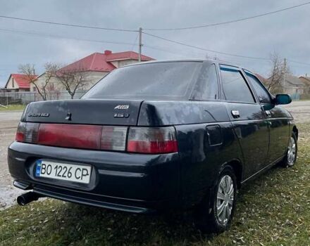 Черный ВАЗ 2110, объемом двигателя 1.6 л и пробегом 127 тыс. км за 2200 $, фото 3 на Automoto.ua