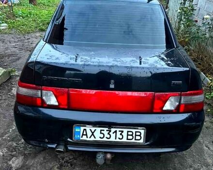 Черный ВАЗ 2110, объемом двигателя 1.6 л и пробегом 200 тыс. км за 2400 $, фото 1 на Automoto.ua