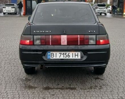 Чорний ВАЗ 2110, об'ємом двигуна 1.6 л та пробігом 150 тис. км за 1350 $, фото 6 на Automoto.ua