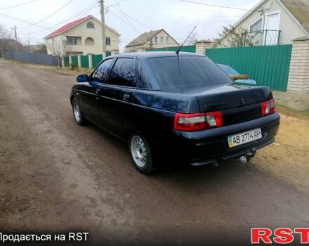 Черный ВАЗ 2110, объемом двигателя 16 л и пробегом 186 тыс. км за 2650 $, фото 5 на Automoto.ua