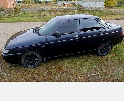 Чорний ВАЗ 2110, об'ємом двигуна 1.6 л та пробігом 243 тис. км за 1900 $, фото 2 на Automoto.ua