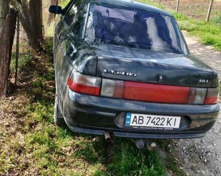 Черный ВАЗ 2110, объемом двигателя 1.6 л и пробегом 260 тыс. км за 1600 $, фото 5 на Automoto.ua