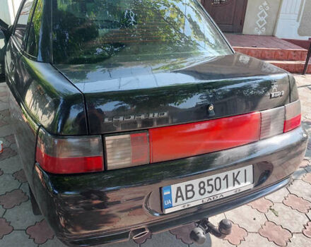 Черный ВАЗ 2110, объемом двигателя 1.6 л и пробегом 157 тыс. км за 2300 $, фото 3 на Automoto.ua
