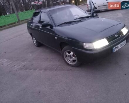 Черный ВАЗ 2110, объемом двигателя 1.6 л и пробегом 185 тыс. км за 1980 $, фото 1 на Automoto.ua