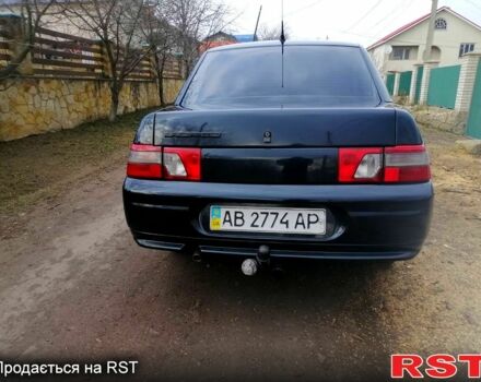 Черный ВАЗ 2110, объемом двигателя 16 л и пробегом 186 тыс. км за 2650 $, фото 4 на Automoto.ua