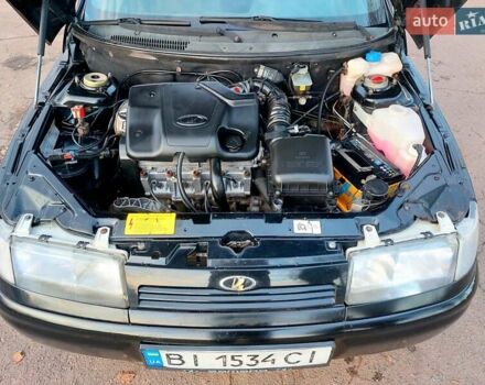 Черный ВАЗ 2110, объемом двигателя 1.6 л и пробегом 200 тыс. км за 2500 $, фото 28 на Automoto.ua