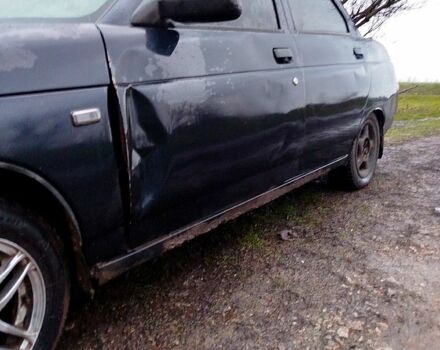 Черный ВАЗ 2110, объемом двигателя 1.6 л и пробегом 123 тыс. км за 1500 $, фото 1 на Automoto.ua