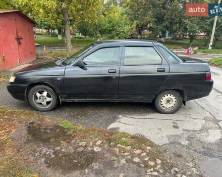 Черный ВАЗ 2110, объемом двигателя 1.6 л и пробегом 200 тыс. км за 1200 $, фото 7 на Automoto.ua