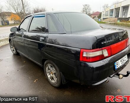 Чорний ВАЗ 2110, об'ємом двигуна 1.6 л та пробігом 200 тис. км за 2250 $, фото 3 на Automoto.ua