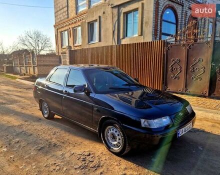 Черный ВАЗ 2110, объемом двигателя 1.6 л и пробегом 190 тыс. км за 2300 $, фото 6 на Automoto.ua