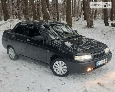 Черный ВАЗ 2110, объемом двигателя 1.6 л и пробегом 246 тыс. км за 2500 $, фото 1 на Automoto.ua