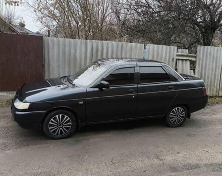 Черный ВАЗ 2110, объемом двигателя 1.6 л и пробегом 209 тыс. км за 2500 $, фото 3 на Automoto.ua