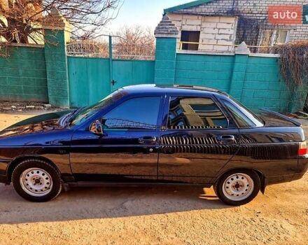 Черный ВАЗ 2110, объемом двигателя 1.6 л и пробегом 190 тыс. км за 2300 $, фото 5 на Automoto.ua