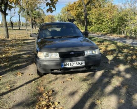 Черный ВАЗ 2110, объемом двигателя 1.6 л и пробегом 170 тыс. км за 1600 $, фото 6 на Automoto.ua