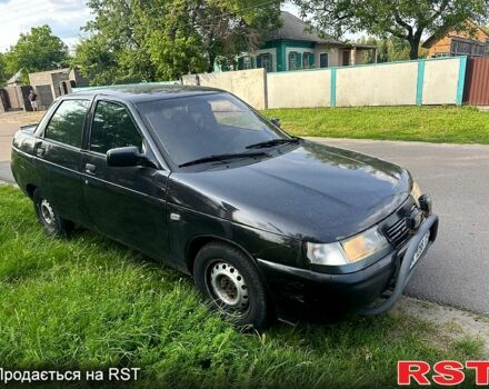 Черный ВАЗ 2110, объемом двигателя 1.6 л и пробегом 300 тыс. км за 950 $, фото 3 на Automoto.ua