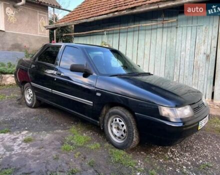 Чорний ВАЗ 2110, об'ємом двигуна 1.6 л та пробігом 200 тис. км за 2100 $, фото 3 на Automoto.ua