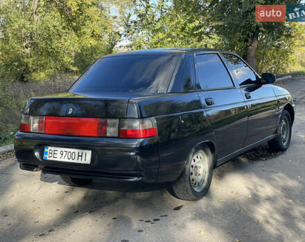 ВАЗ 2110 2007 в Новом Буге на Automoto.ua Черный ВАЗ 2110, объемом двигателя 1.6 л и пробегом 298 тыс. км за 2400 $, фото 4 на Automoto.ua