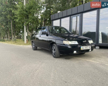 Черный ВАЗ 2110, объемом двигателя 1.6 л и пробегом 134 тыс. км за 2650 $, фото 32 на Automoto.ua