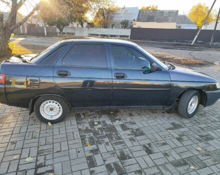 Черный ВАЗ 2110, объемом двигателя 1.6 л и пробегом 195 тыс. км за 1950 $, фото 2 на Automoto.ua