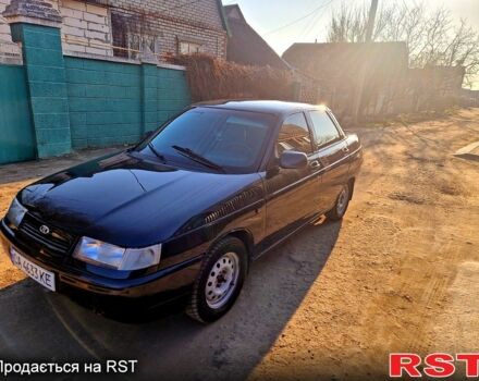 Черный ВАЗ 2110, объемом двигателя 1.6 л и пробегом 190 тыс. км за 2300 $, фото 1 на Automoto.ua