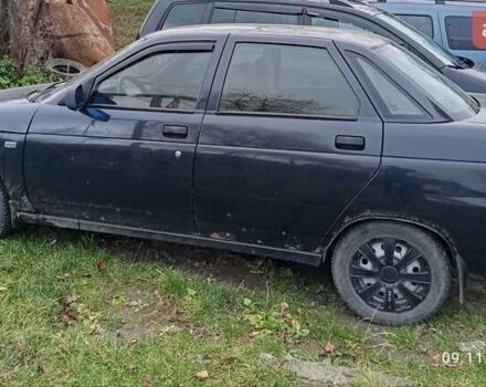 Черный ВАЗ 2110, объемом двигателя 1.6 л и пробегом 220 тыс. км за 1600 $, фото 17 на Automoto.ua