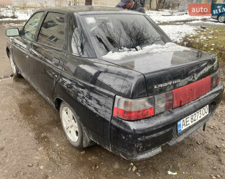 Черный ВАЗ 2110, объемом двигателя 1.5 л и пробегом 160 тыс. км за 950 $, фото 3 на Automoto.ua