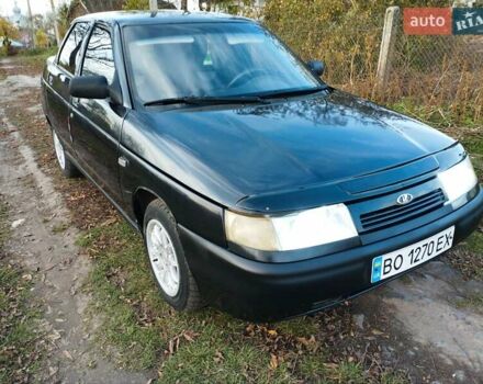 Черный ВАЗ 2110, объемом двигателя 1.6 л и пробегом 208 тыс. км за 2150 $, фото 6 на Automoto.ua