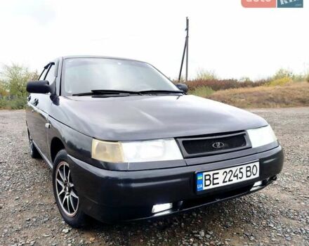 Чорний ВАЗ 2110, об'ємом двигуна 1.6 л та пробігом 209 тис. км за 2500 $, фото 9 на Automoto.ua