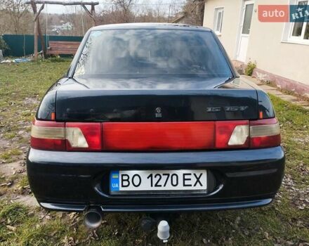 Чорний ВАЗ 2110, об'ємом двигуна 1.6 л та пробігом 208 тис. км за 2150 $, фото 23 на Automoto.ua