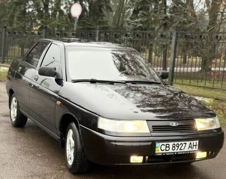 Черный ВАЗ 2110, объемом двигателя 1.6 л и пробегом 166 тыс. км за 1999 $, фото 1 на Automoto.ua