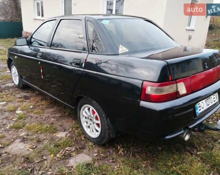 Чорний ВАЗ 2110, об'ємом двигуна 1.6 л та пробігом 209 тис. км за 2150 $, фото 7 на Automoto.ua