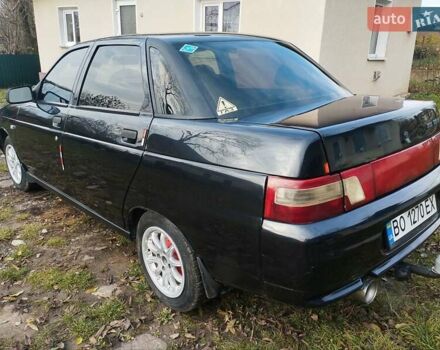 Чорний ВАЗ 2110, об'ємом двигуна 1.6 л та пробігом 208 тис. км за 2150 $, фото 22 на Automoto.ua