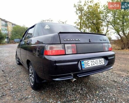 Чорний ВАЗ 2110, об'ємом двигуна 1.6 л та пробігом 209 тис. км за 2500 $, фото 4 на Automoto.ua
