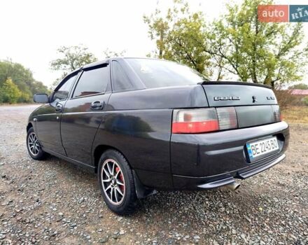 Чорний ВАЗ 2110, об'ємом двигуна 1.6 л та пробігом 209 тис. км за 2500 $, фото 12 на Automoto.ua