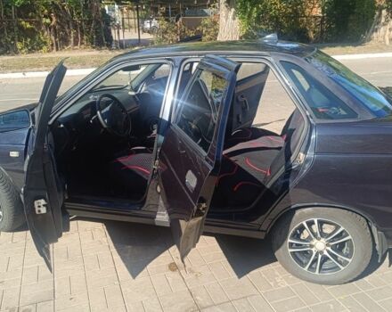 Черный ВАЗ 2110, объемом двигателя 1.6 л и пробегом 182 тыс. км за 2400 $, фото 11 на Automoto.ua