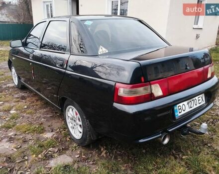 Чорний ВАЗ 2110, об'ємом двигуна 1.6 л та пробігом 208 тис. км за 2150 $, фото 7 на Automoto.ua