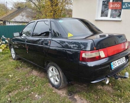Чорний ВАЗ 2110, об'ємом двигуна 1.6 л та пробігом 208 тис. км за 2150 $, фото 10 на Automoto.ua