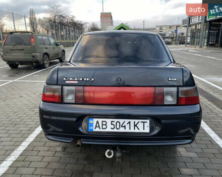 Черный ВАЗ 2110, объемом двигателя 1.6 л и пробегом 81 тыс. км за 3500 $, фото 2 на Automoto.ua