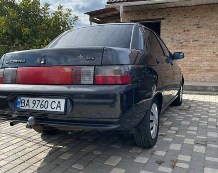 Черный ВАЗ 2110, объемом двигателя 1.6 л и пробегом 127 тыс. км за 2200 $, фото 13 на Automoto.ua