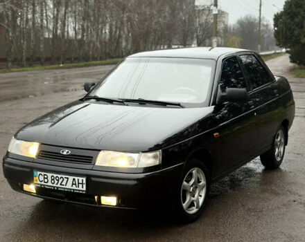 Чорний ВАЗ 2110, об'ємом двигуна 1.6 л та пробігом 166 тис. км за 1999 $, фото 1 на Automoto.ua