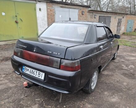 Черный ВАЗ 2110, объемом двигателя 1.6 л и пробегом 150 тыс. км за 2000 $, фото 7 на Automoto.ua