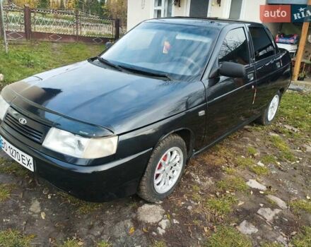 Чорний ВАЗ 2110, об'ємом двигуна 1.6 л та пробігом 208 тис. км за 2150 $, фото 1 на Automoto.ua
