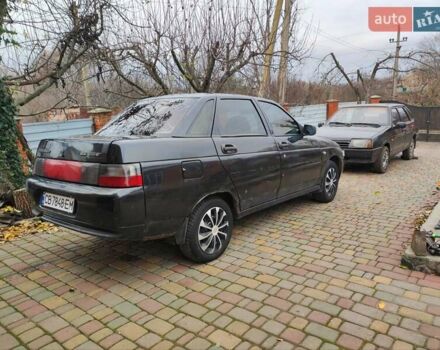 Черный ВАЗ 2110, объемом двигателя 1.6 л и пробегом 250 тыс. км за 1499 $, фото 2 на Automoto.ua