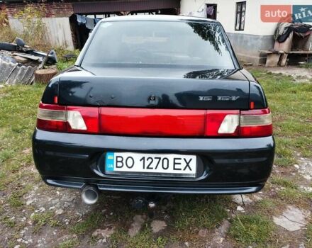 Чорний ВАЗ 2110, об'ємом двигуна 1.6 л та пробігом 208 тис. км за 1999 $, фото 13 на Automoto.ua
